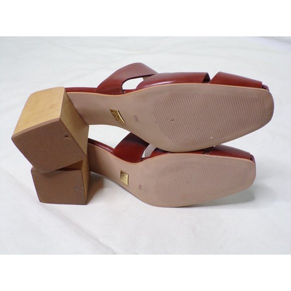 🆕 LOUISE ET CIE Nakita Woven Slides Sandal Shoes Brown 10 - Picture 12 of 12